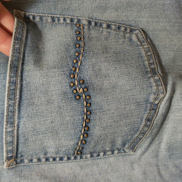 Talbots- Stretch 5-Pocket Light Blue Jeans Size: 10 - Picture 5 of 12